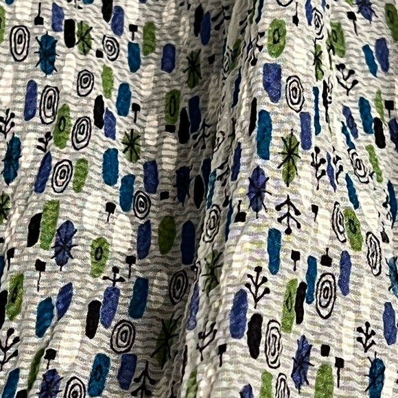 Vintage Atomic Age Print Beautiful Tiny Aline with Suggested Jewelry 1960s 60s - Picture 15 of 16